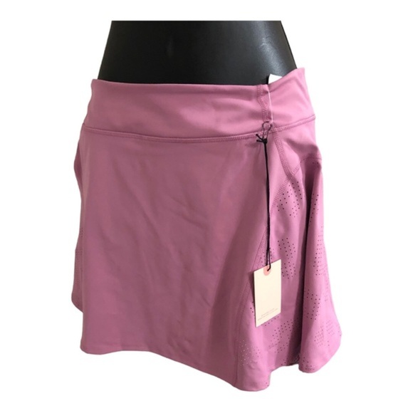 Sincerely Jules pink flounce style tennis golf active mesh‎ skort size small new - Picture 5 of 9
